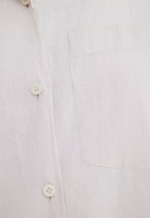 Jac+Jack Pyjama Cotton Shirt - Cirrus Pink